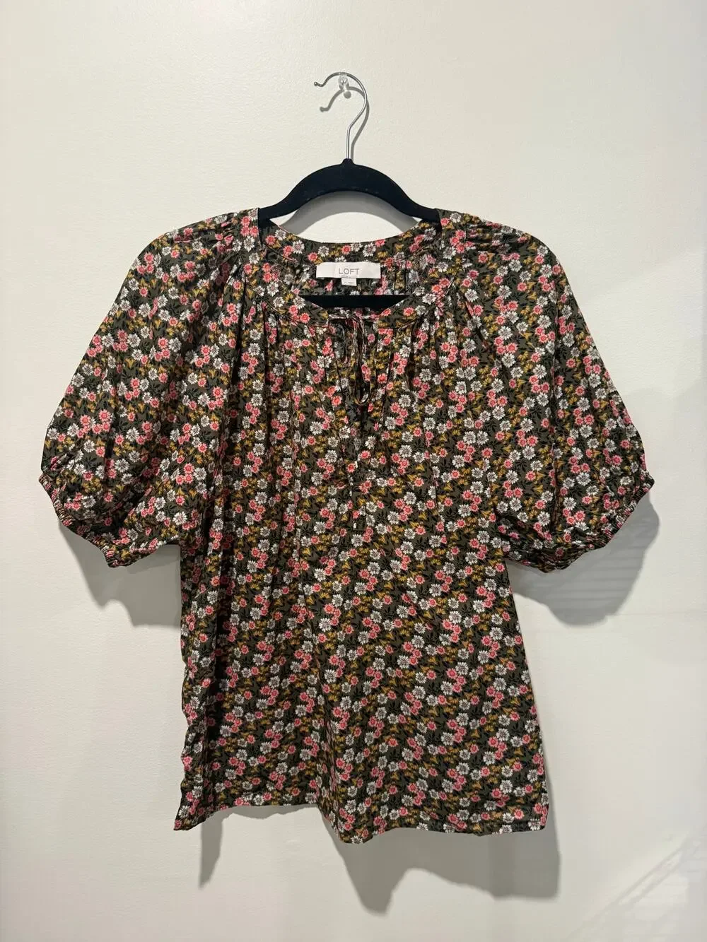 LOFT Floral Blouse